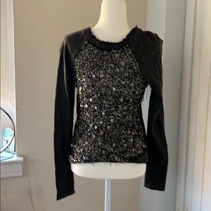 Dolan sequins top
